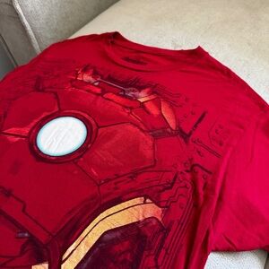 Marvel Iron Man AOP Red T-Shirt